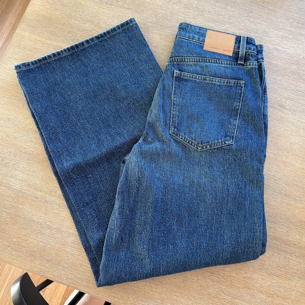 Seventy + Mochi Wide Legged Jeans